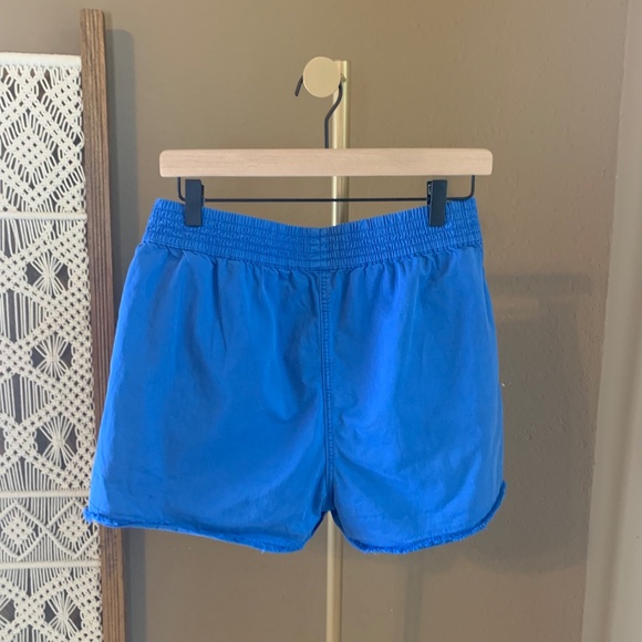 Vineyard Vines Stretch Waist Cutoff Hem 3" Inseam Women's Shorts Blue - Picture 2 of 7
